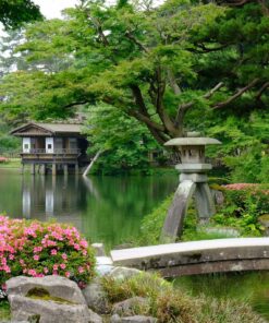 8 GU0002ES Jardin Kenrokuen Kanazawa